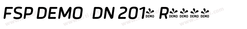 FSP DEMO   DN 2014 R字体转换